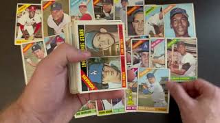 1966 Topps Collection with Hall of Famers and Tons of High Numbers