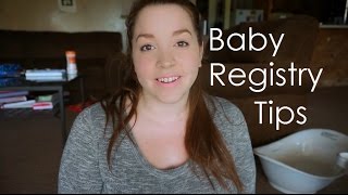 Baby Registry Tips