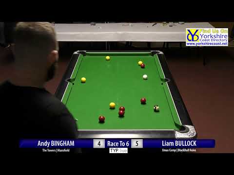 andy-bingham-vs-liam-bullock-|-race-to-6-|-the-towers-xmas-comp-blackball-8-ball-pool