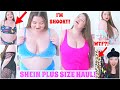 SHEIN Plus Size Swimwear Haul 2020! I CAN'T BELIVE IT! AD