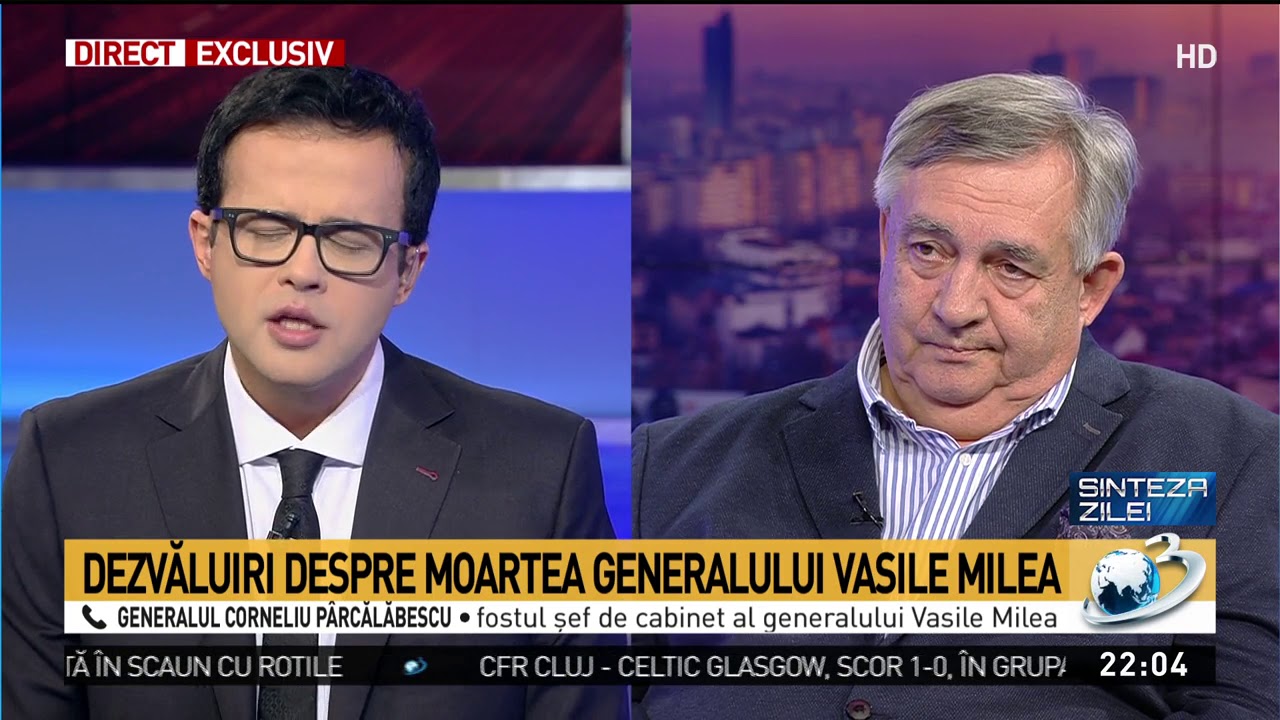 Generalul Pârcălăbescu, acuzat de asasinarea lui Vasile Milea: S-a sinucis în biroul meu