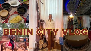 Travel vlog - BENIN CITY ๐ณ๐ฌ VLOG: Benin Hidden Gem ๐๐ฑ + First time at the market + Trying Black soup๐คฎ