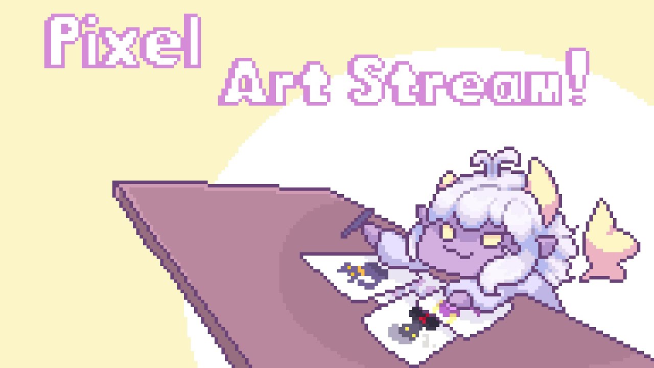 Art stream! Can't stop won't stop making pixel art!!! - YouTube