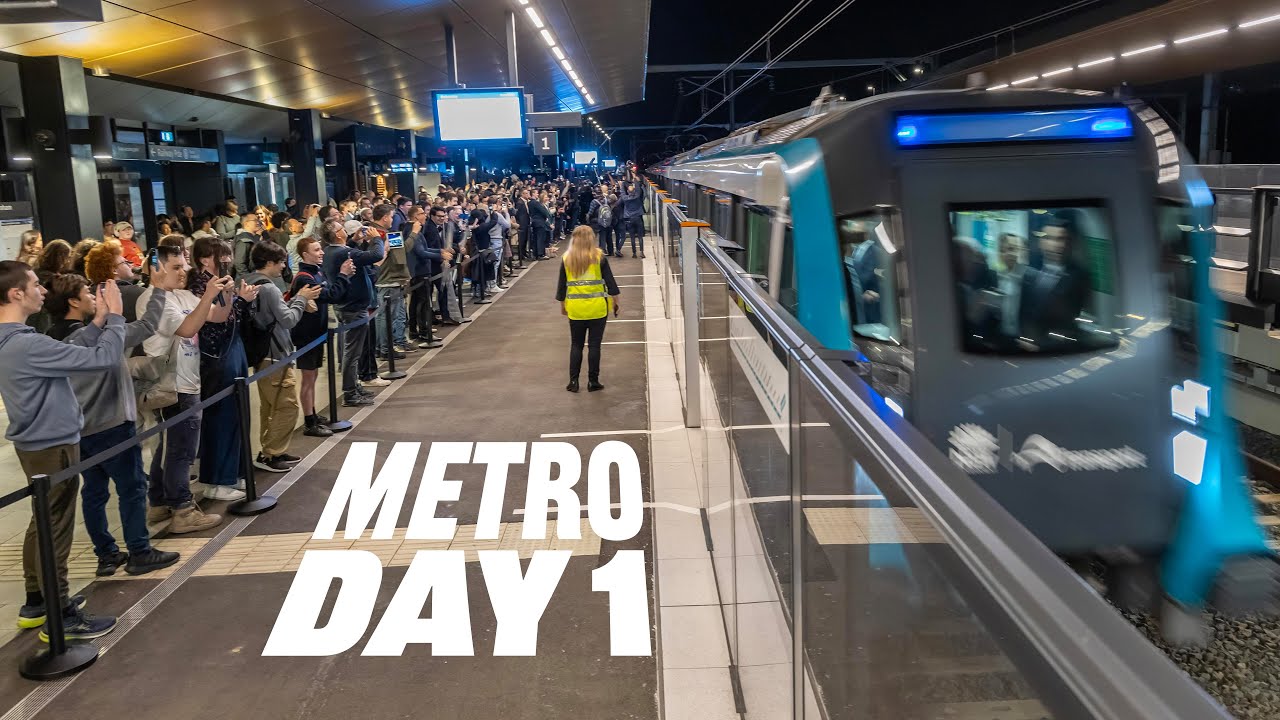 Sydney's Metro is now open. - YouTube