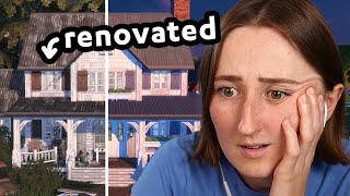 i renovated an abandoned farmhouse in the sims