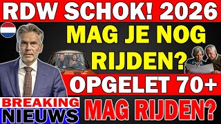 Download Lagu SCHOKERENDE RDW-UPDATE + Rijregels voor 70-plussers + Wijzigingen in 2026 ONTHULD 🚗⚠️ MP3