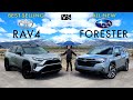 SHOWDOWN! -- 2025 Subaru Forester Touring vs. 2024 Toyota RAV4 XSE: Comparison