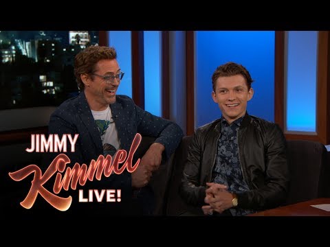 Robert Downey Jr. &amp; Tom Holland on Spider-Man: Homecoming