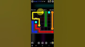 How To Solve Flow Free Bridges 7x7 Mania Pack Level 119 Board Walk Through Solution Walkthrough