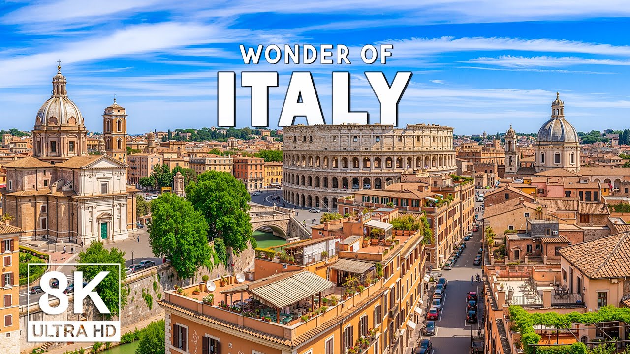 ⁣Wonders of Italy – Discover Cities, Coastlines, and Timeless Beauty | Travel Video 4K