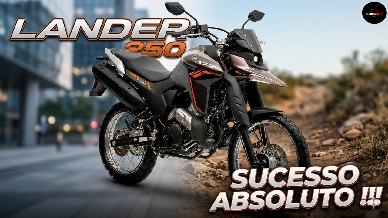 Yamaha Lander 250 Connected 2026: Tudo o que você precisa saber ANTES de COMPRÁ-LA!