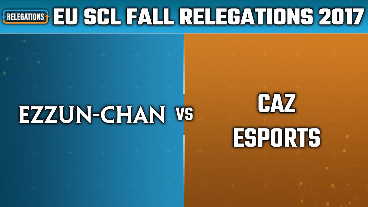 SMITE: SCL Fall Relegations EU 2017 - Ezzune-Chan vs. CAZ Esports