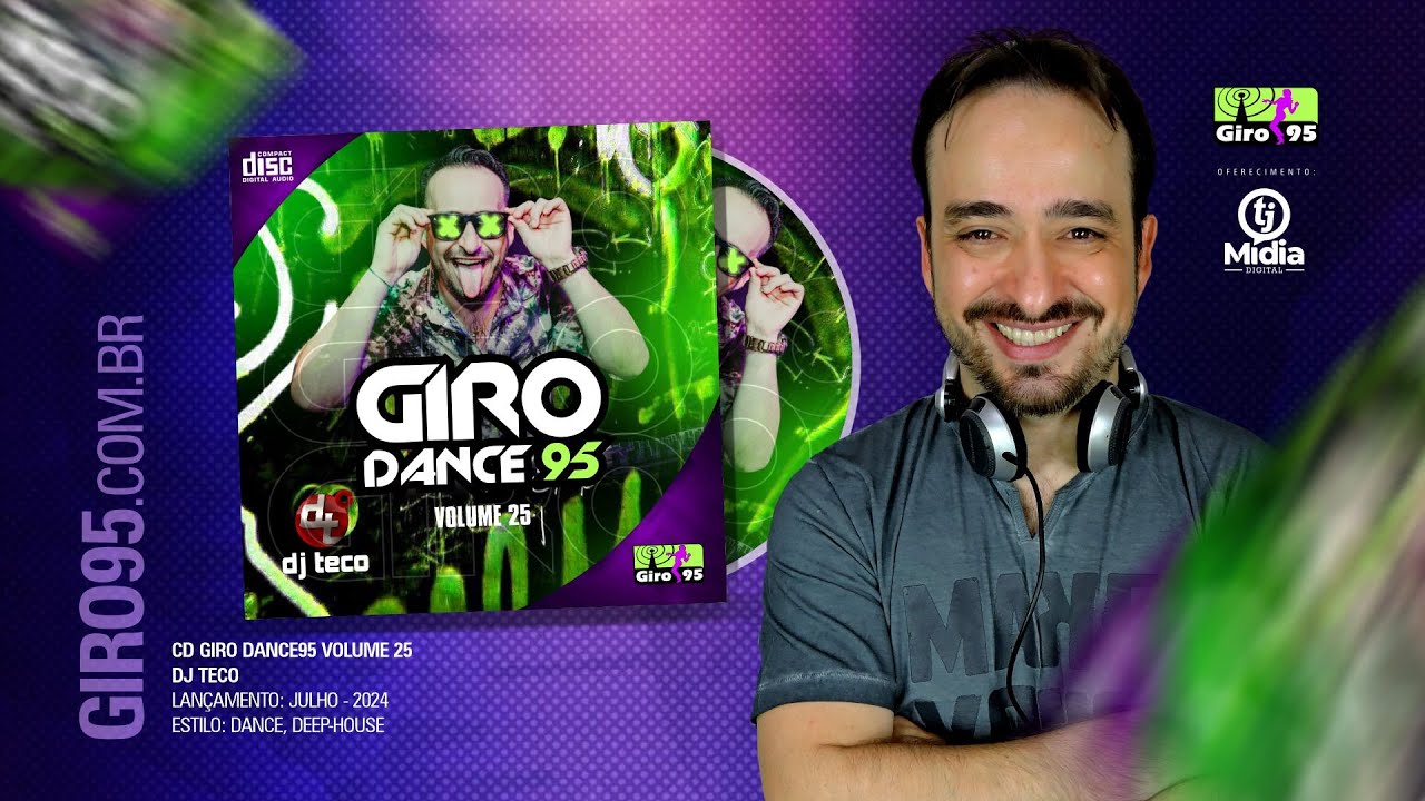 GIRO95 - CD Giro Dance95 (Volume 25) - DJ Teco - YouTube