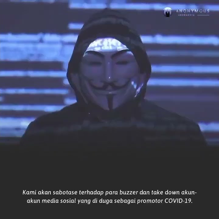 Pesan Dari Anonymous🎭 Untuk Warga Indonesia #Shorts