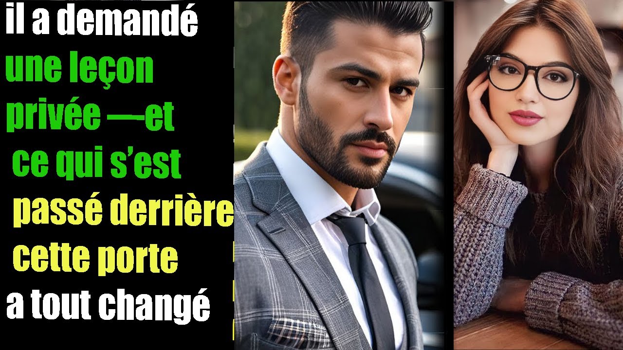 IL A DEMANDÉ UNE LEÇON PRIVÉE — ET CE QUI S’EST PASSÉ DERRIÈRE CETTE PORTE A TOUT CHANGÉ