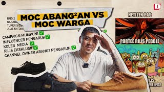 SEPATU MOC ABANG-ABANGAN VS WARGA - PAKALOLO CALIGA MOC VS PORTEE PEBBLE