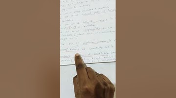 PG TRB Real analysis, Results in countable sets