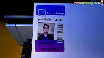 Steps to Create Employee ID Cards with Barcodes using DRPU ID Card Maker Software