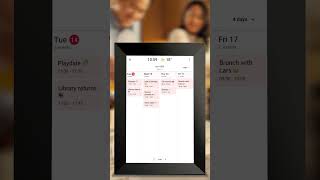 Frameo – The Calendar feature