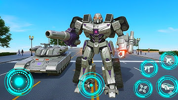 Robot Justice War: Megatron Tank Jet Transformers Game 2025 Part 9 - Android Gameplay