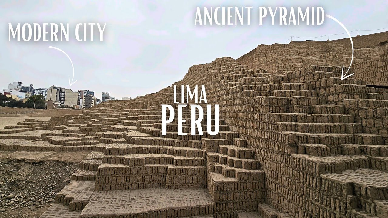 Peruvian Step Pyramid Huaca Pucllana, Ancient Pyramid In Modern Megacity - Lima, Peru - YouTube