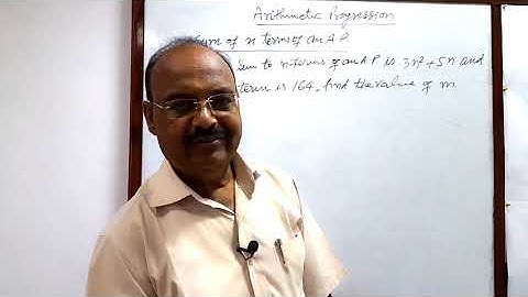 If the sum to n-terms of an A.P. is 3n^2 + 5n and mth term is 164, find the value of m | Sum of n..
