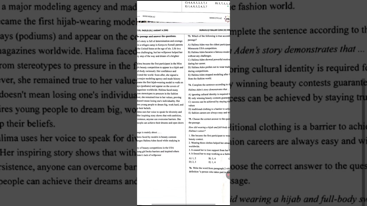 Otk, 25.01.2026,ingilis dili