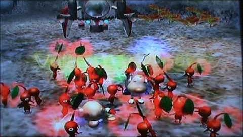 Pikmin 2 Glitch: Pikmin can Disappear Inside Candypop Buds