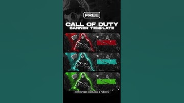FREE Call of Duty Twitter Banner Template - (Assets Included + Tutorial)[NO PHOTOSHOP NEEDED]