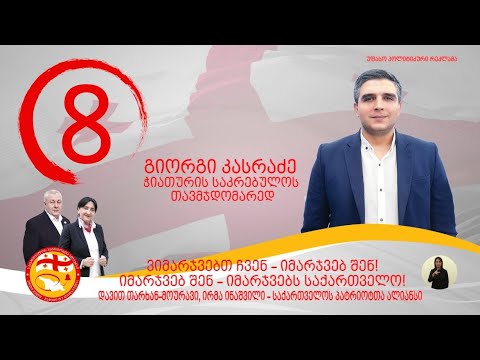 დაუჭირე მხარი \"პატრიოტთა ალიანსის\" საკრებულოს კანდიდატებს