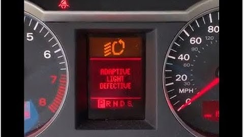 Audi Adaptive Headlight Fixed Forever