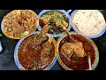 Shudh Desi Ghee Mai TAWA MUTTON CURRY and CHICKEN CURRY with MUTTON PULAO. Indian Street Food