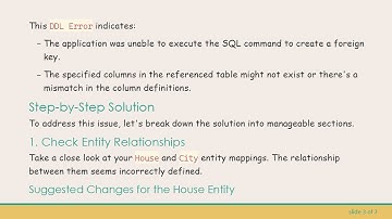 Resolving the DDL Error in PostgreSQL with Hibernate