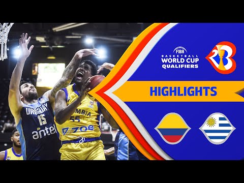 Colombia - Uruguay | Highlights - #FIBAWC 2023 Qualifiers