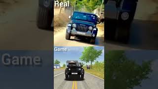 REAL THAR versus GAME THAR indian cars simulator 3d