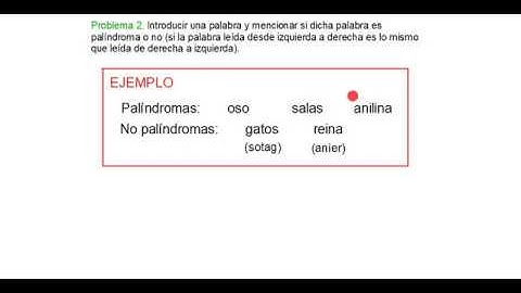 ARREGLOS Problema 2 Saber si una palabra es palíndroma o no Programación en C++