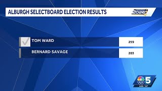 Tom Ward Wins Runoff Election In Alburgh