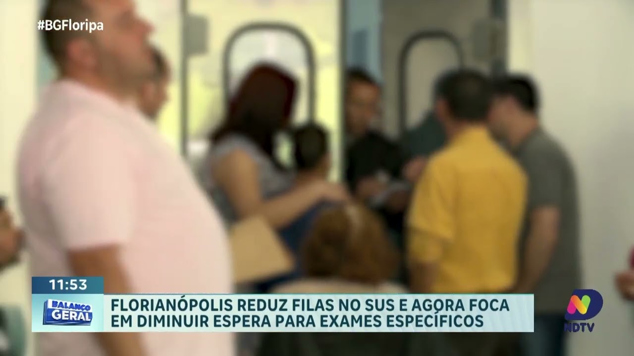 SUS em Florianópolis reduz filas, mas espera cresce para três exames