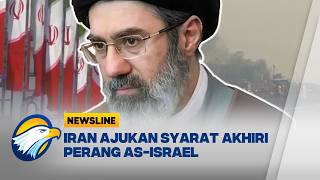 Konflik Timur Tengah Memanas Iran Ajukan Syarat Akhiri Perang Asisrael  newsline