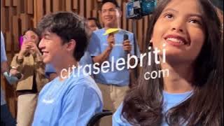 Abang L Cium Tangan Jirayut dan Selfi Yanma Sebelum Jumpa Pers HUT Indosiar di Mulai