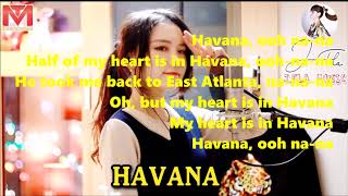 Havana lyric by J.fla