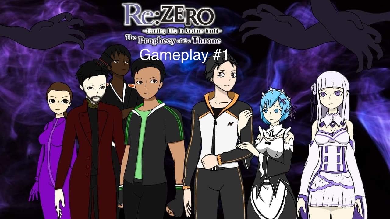 Re:ZERO The Prophecy of the Throne Gameplay #1: The start of ...