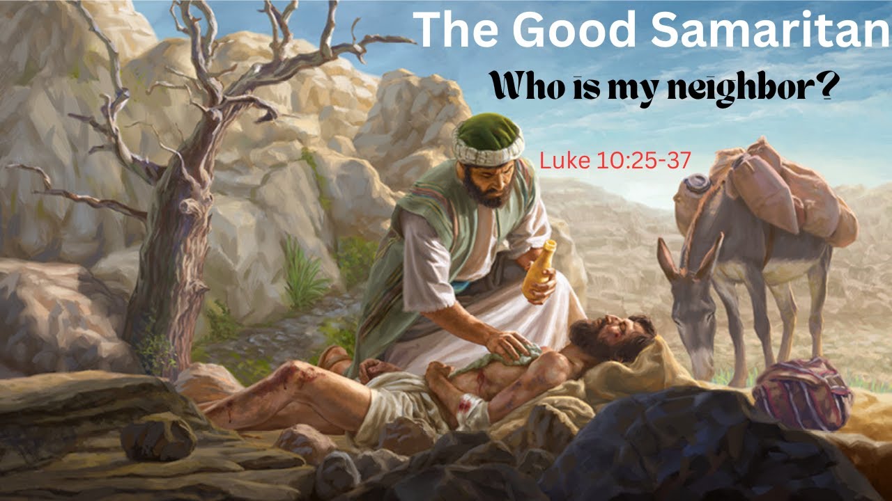 (Who is my neighbor?) The Good Samaritan #jesus #bible #parables - YouTube