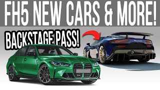 New Cars, Customization and Backstage Pass Leaked for Horizon 5!