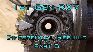GSL-SE LSD DIFFERENTIAL REBUILD PART 3 : ASSEMBLY!!! 1ST GEN RX7