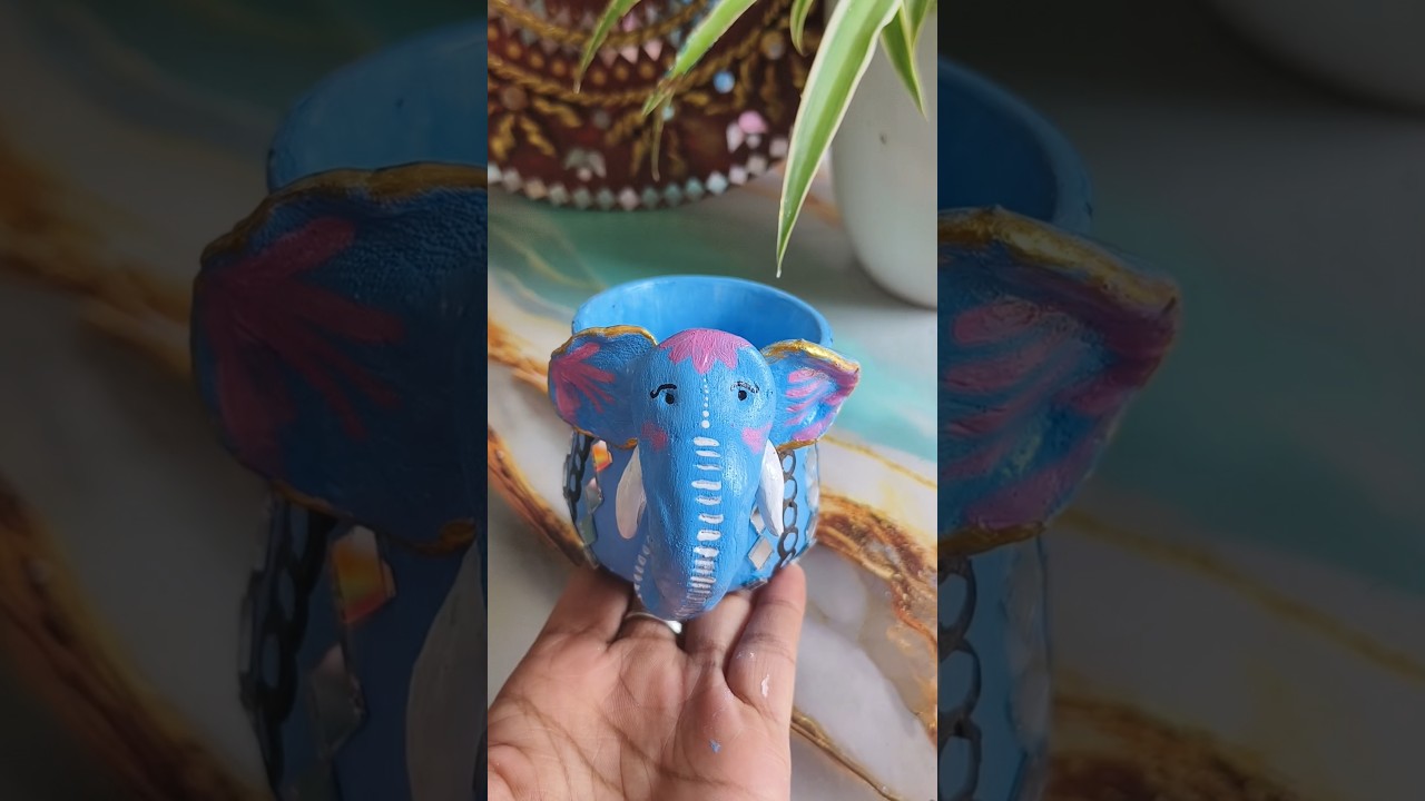 reuse broken cup craft ideas 