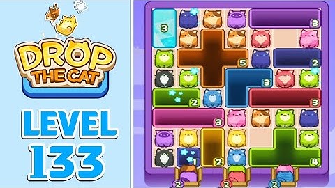 Drop The Cat Level 133 Walkthrough Solution