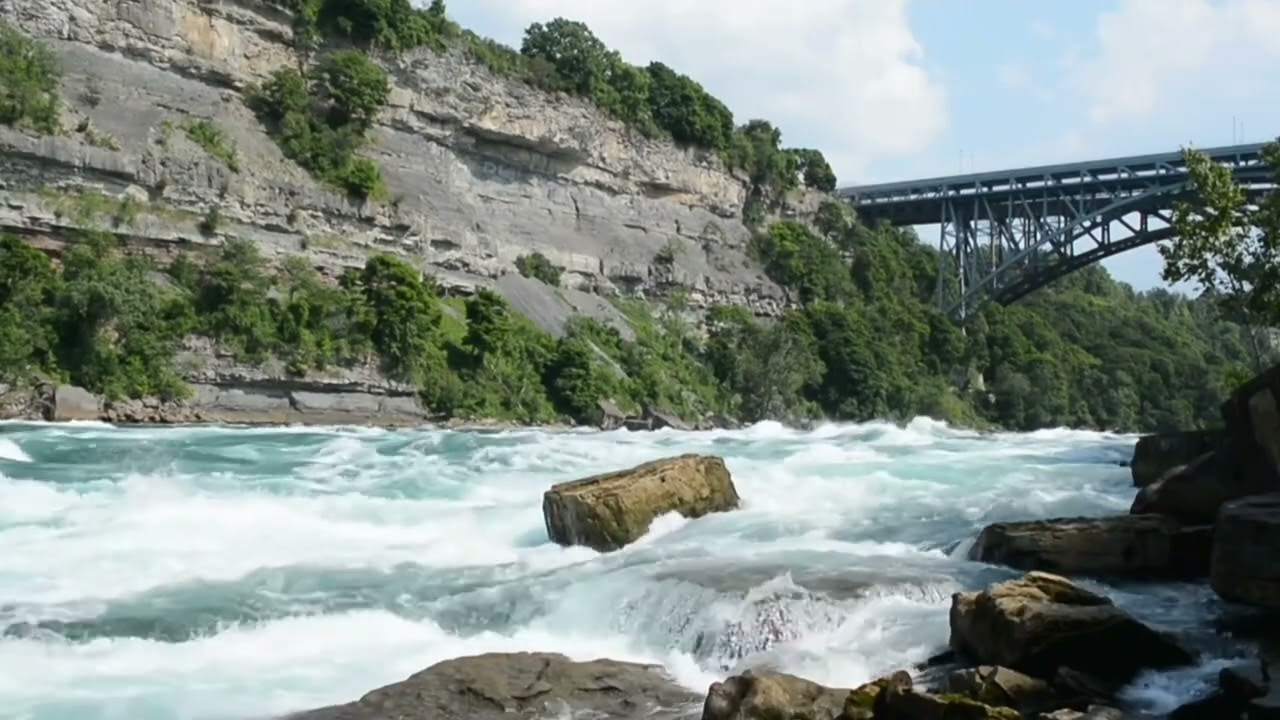 River sound for relaxing and calming  and sleeping. 