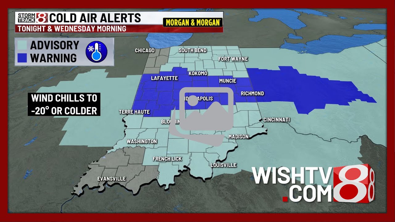 Сегодня вечером вновь действуют предупреждения об экстремально низких температурах — прогноз пого...