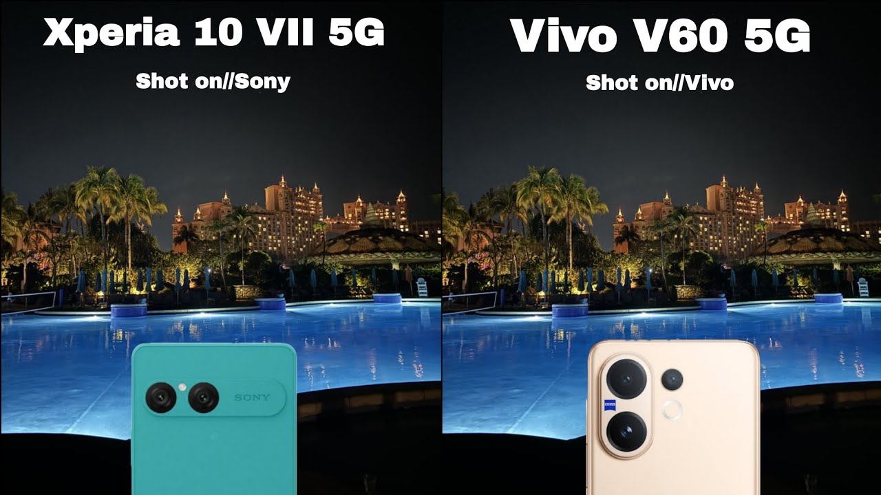 Sony Xperia 10 VII VS Vivo V60 5G Camera Test Comparison 